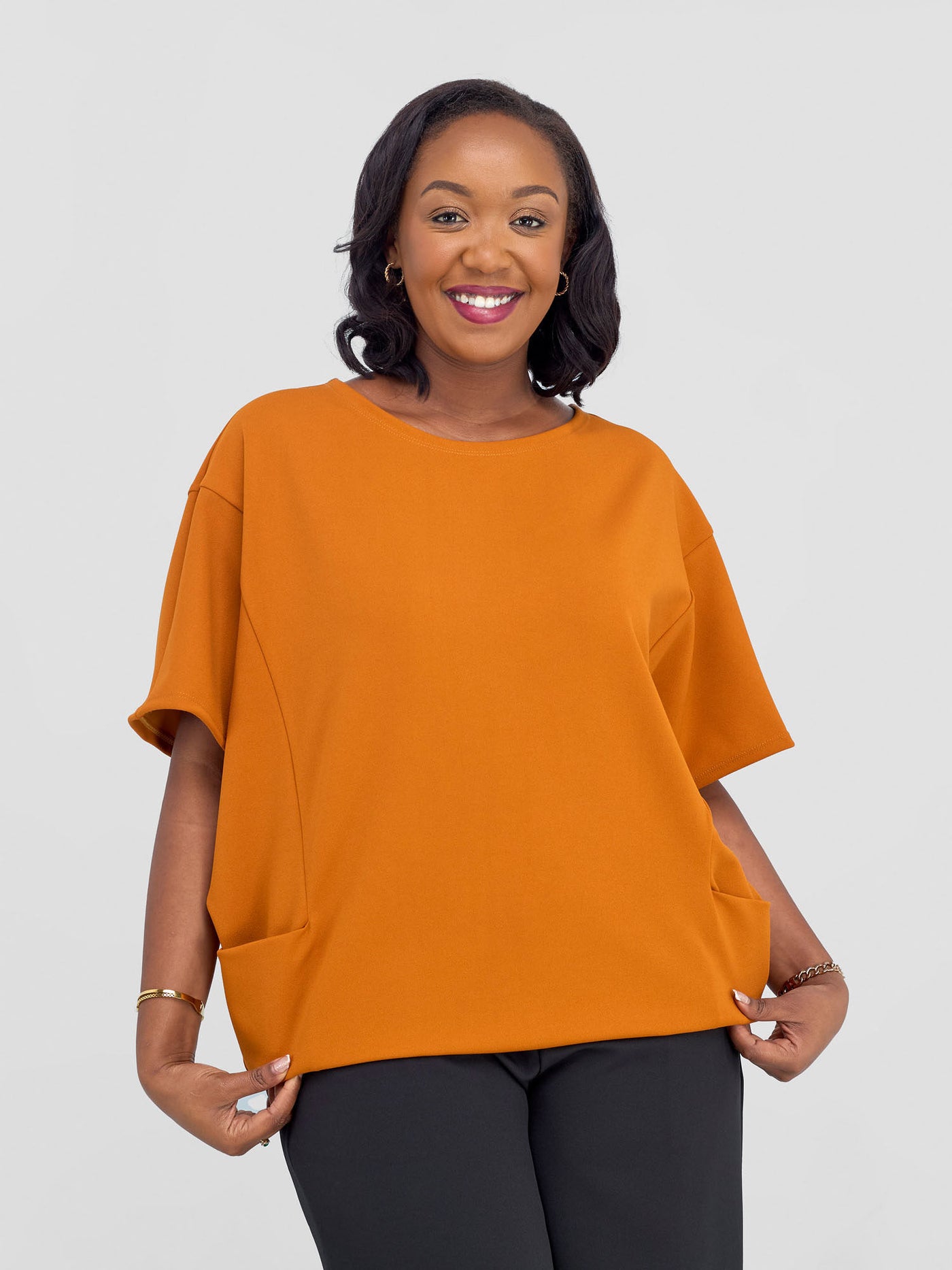 Vivo Wila Dolman Tunic - Rust