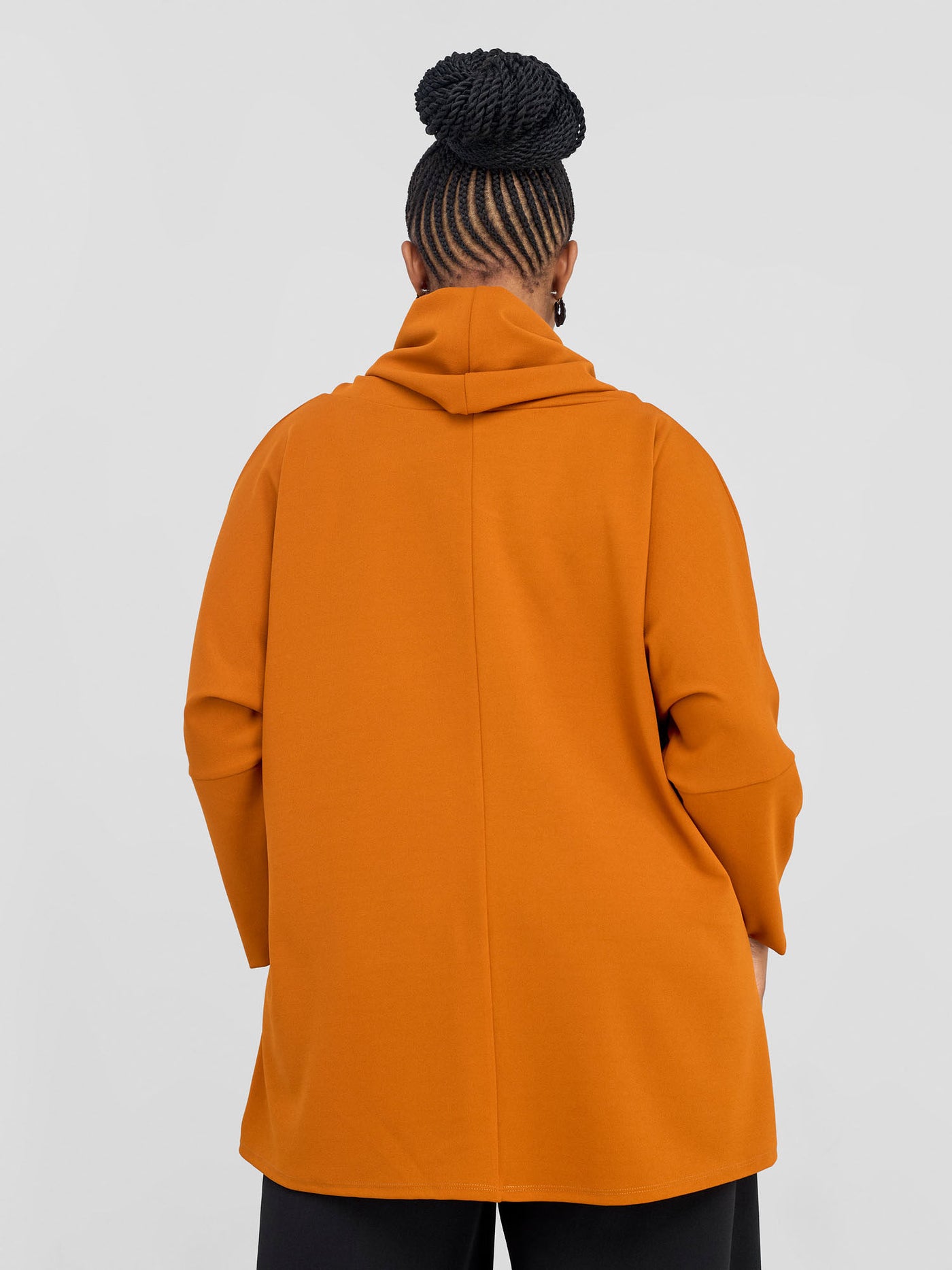 Vivo Wila Cowl Poncho - Rust