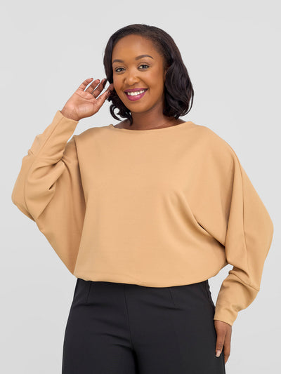 Vivo Wila Dolman Top - Taupe