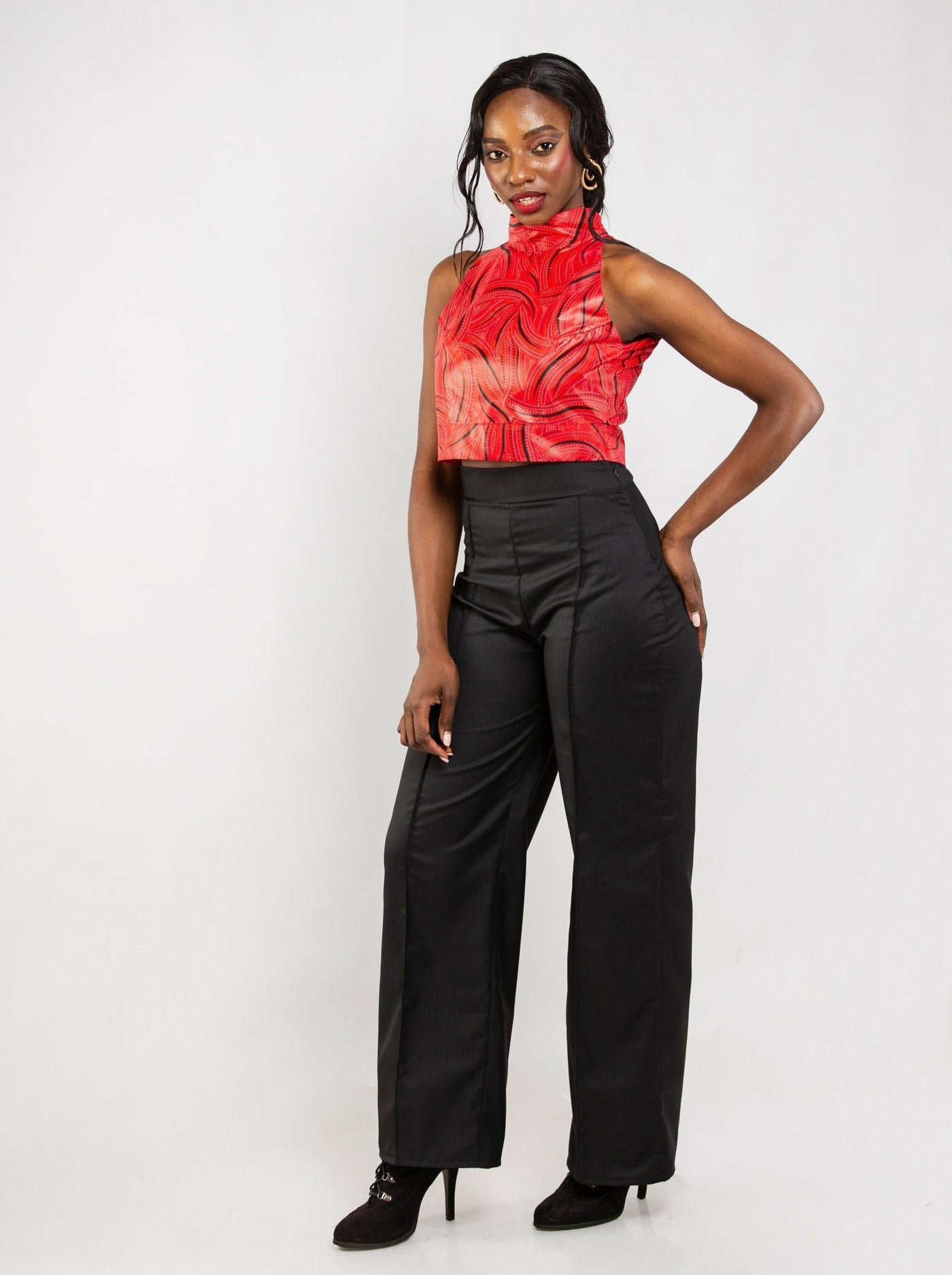 Da'joy Fashions Massapequa Pants - Black - Shopzetu