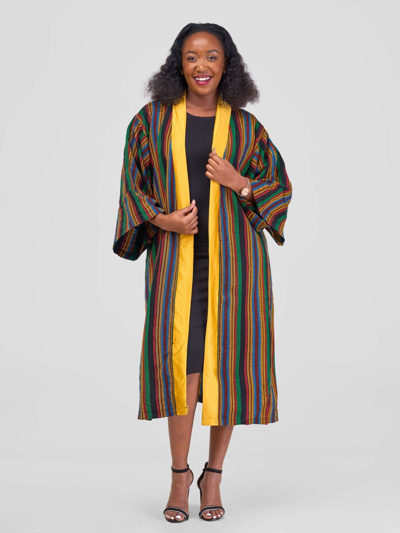 Liquid Lemn Unisex Kimono - Multicolored - Shopzetu