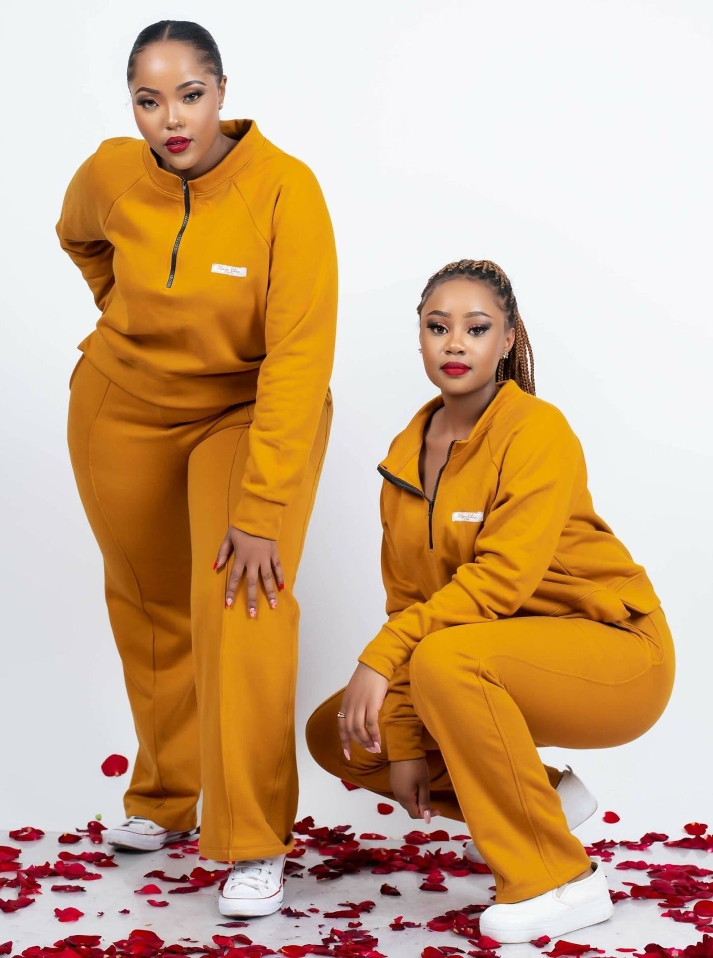 Plainchic Tracksuit - Mustard - Shopzetu