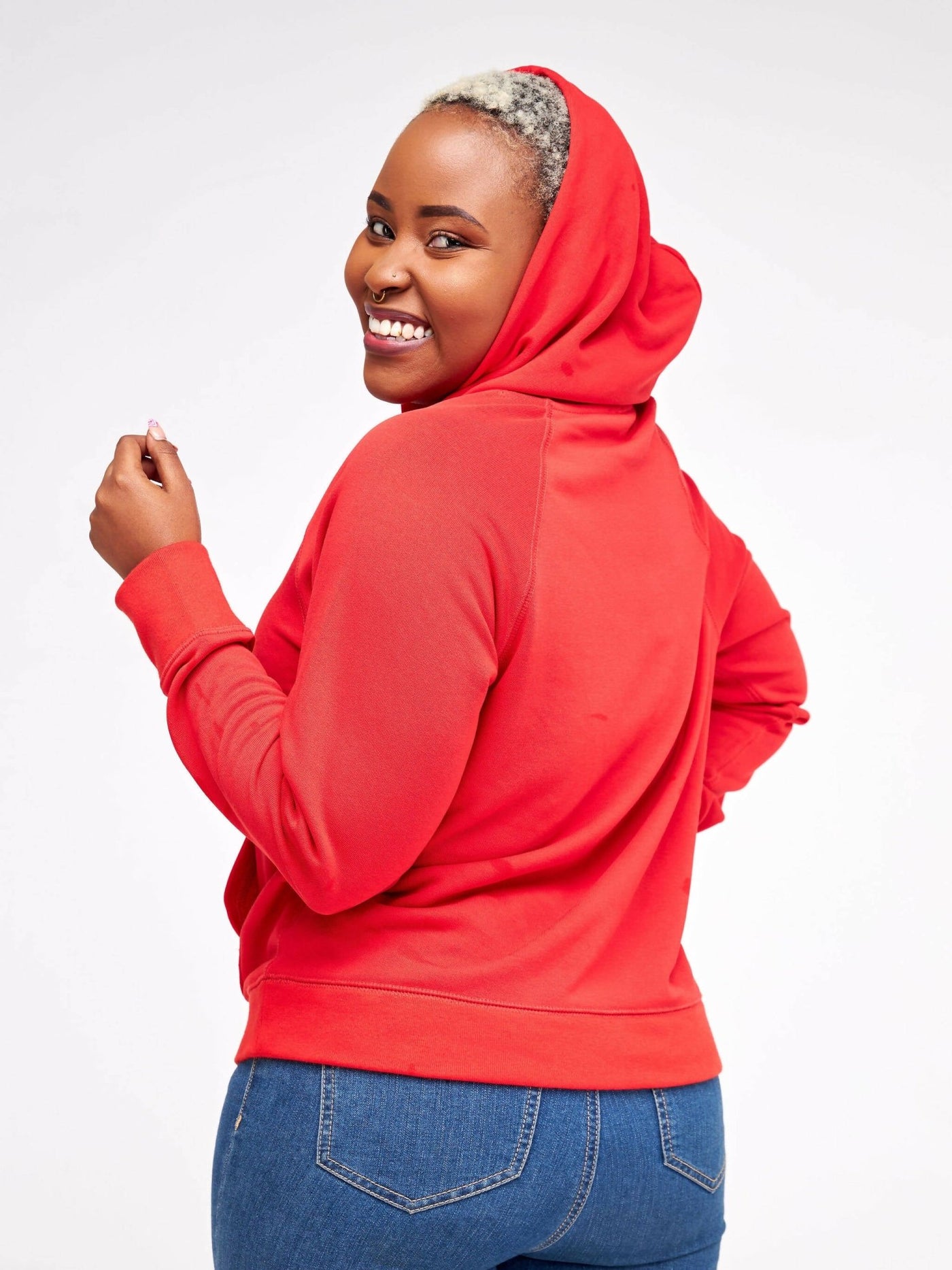 Hessed Unisex Hoodies - Red - Shopzetu