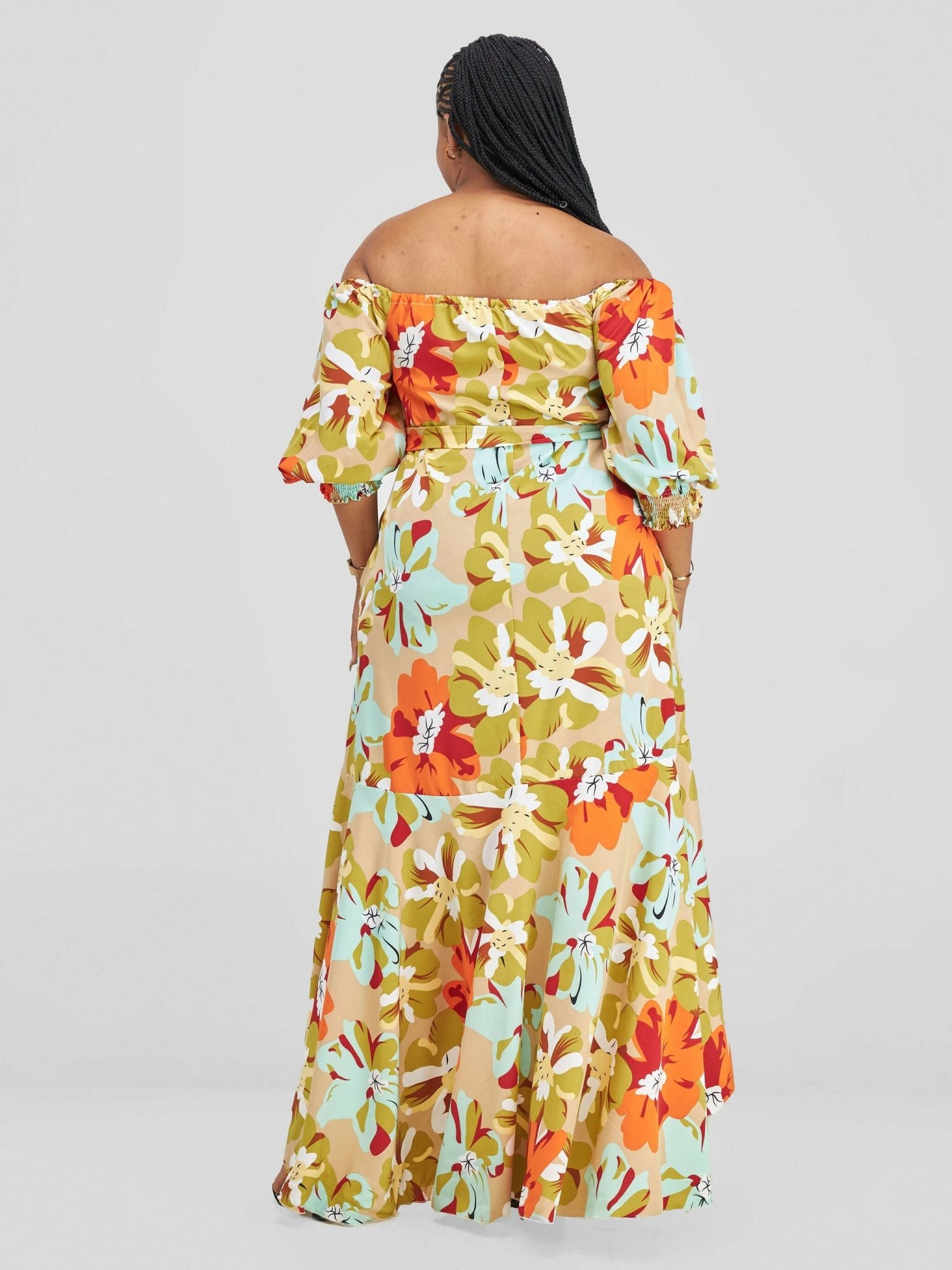 Lizola Elisa Maxi Dress - Yellow - Shopzetu