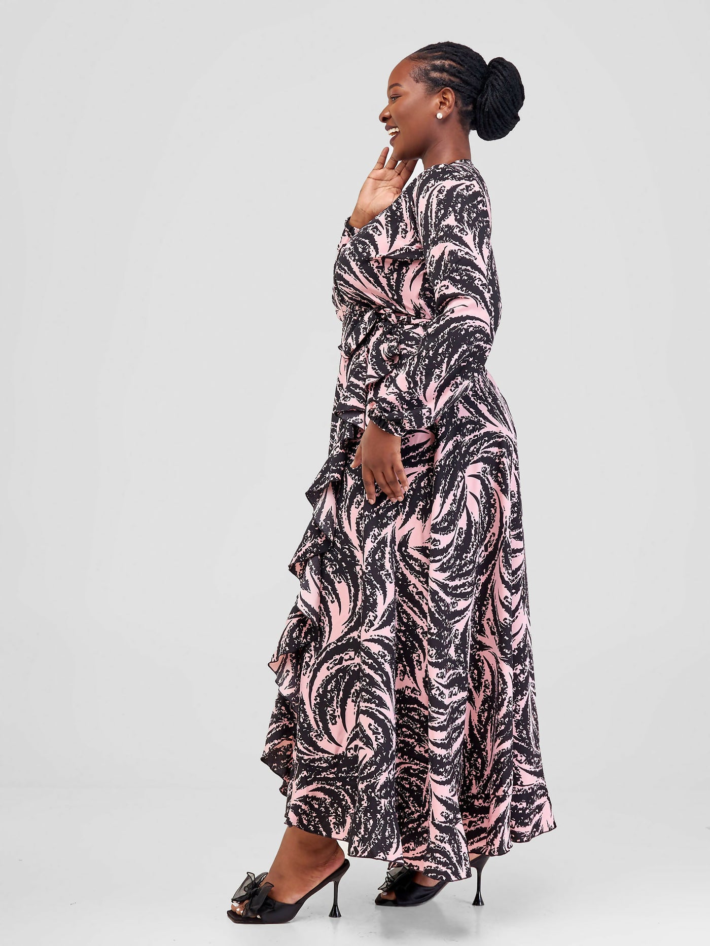 Salok Havilah Wear Kyra Dress - Pink Print