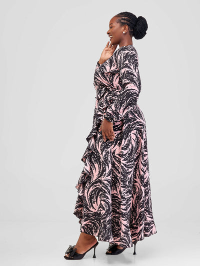 Salok Havilah Wear Kyra Dress - Pink Print