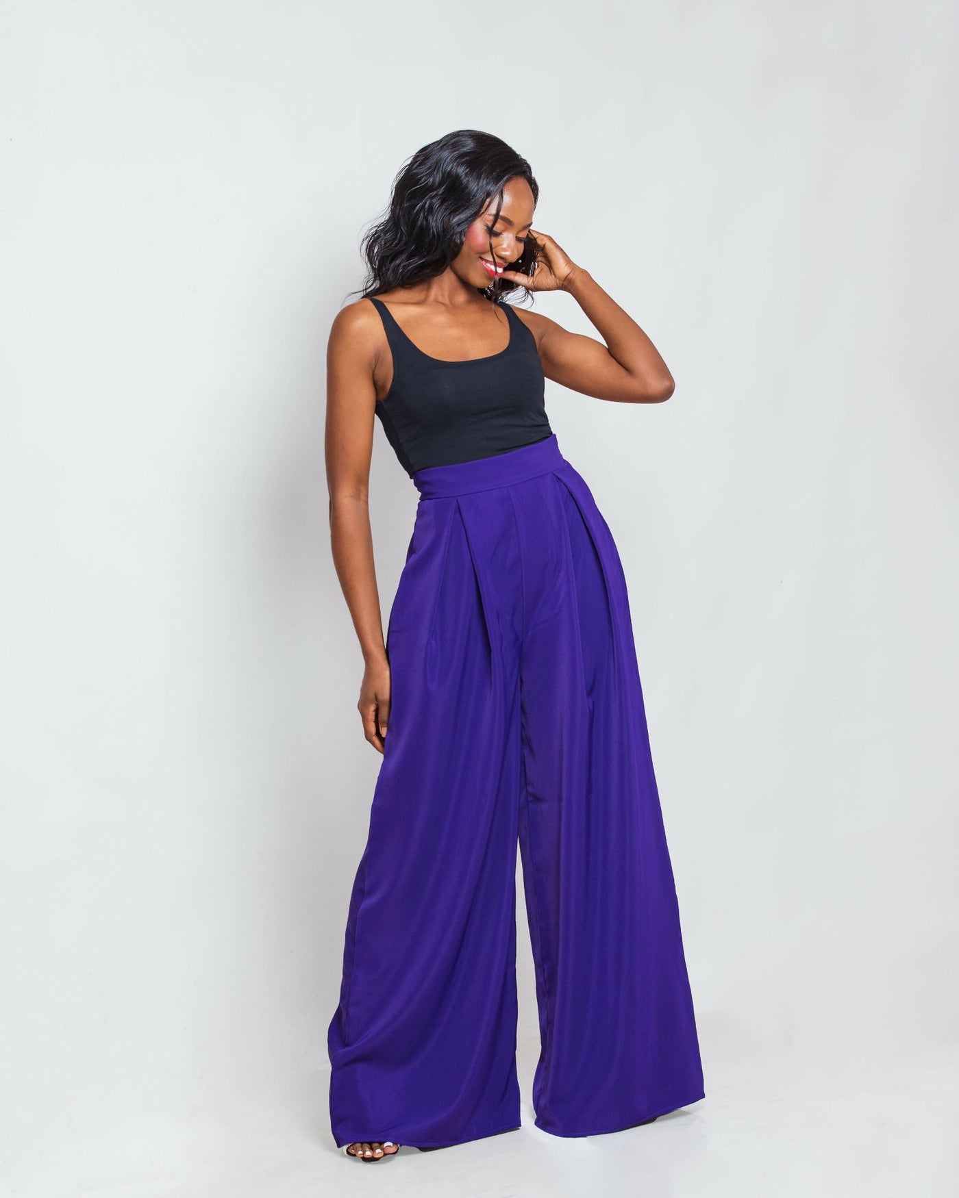 Da'Joy Fashions Pants - Purple - Shopzetu