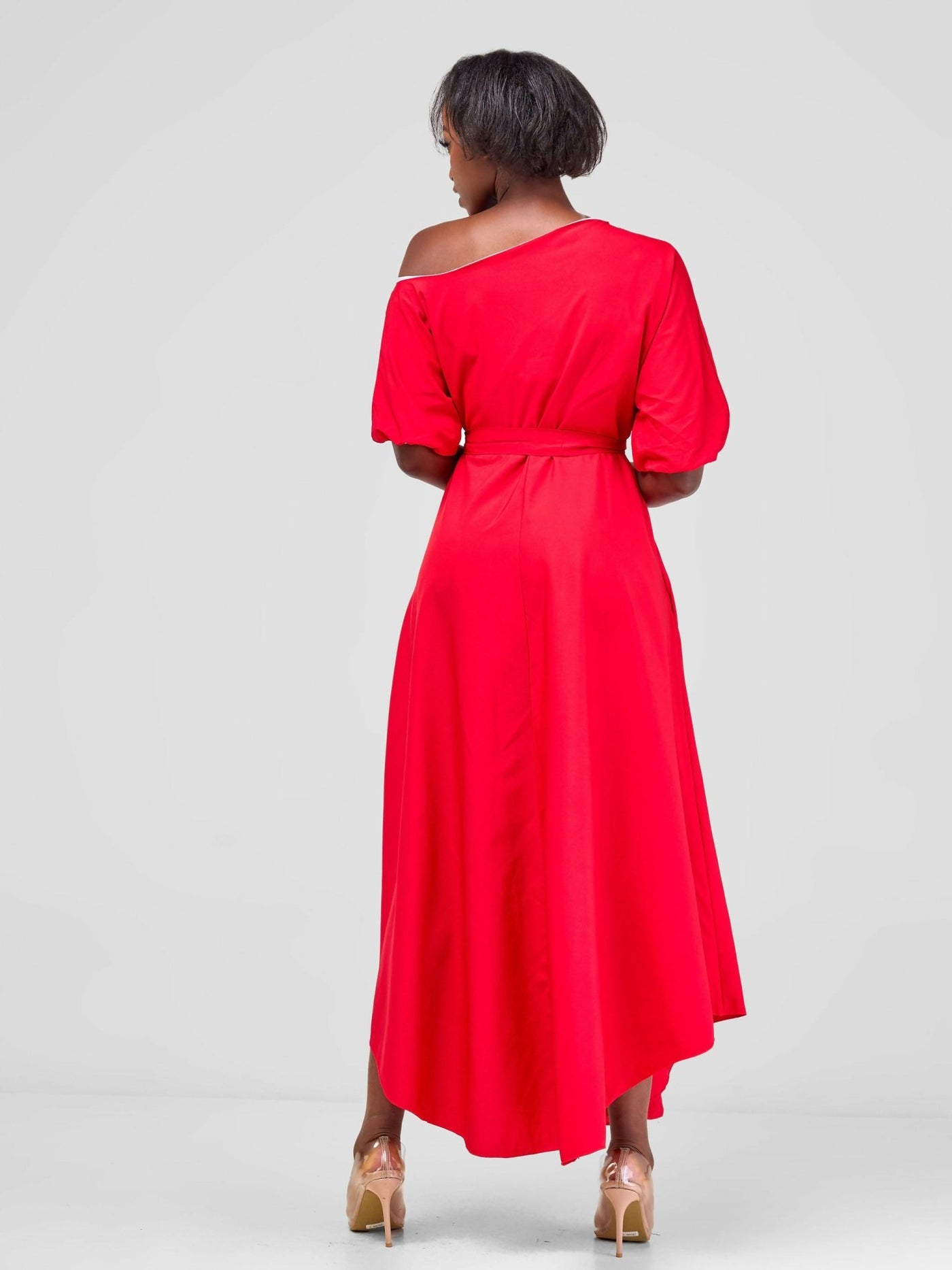 Stylish Sisters Dress - Red - Shopzetu