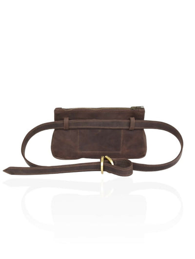 Sianto Hip Bag - Mocha - Shopzetu