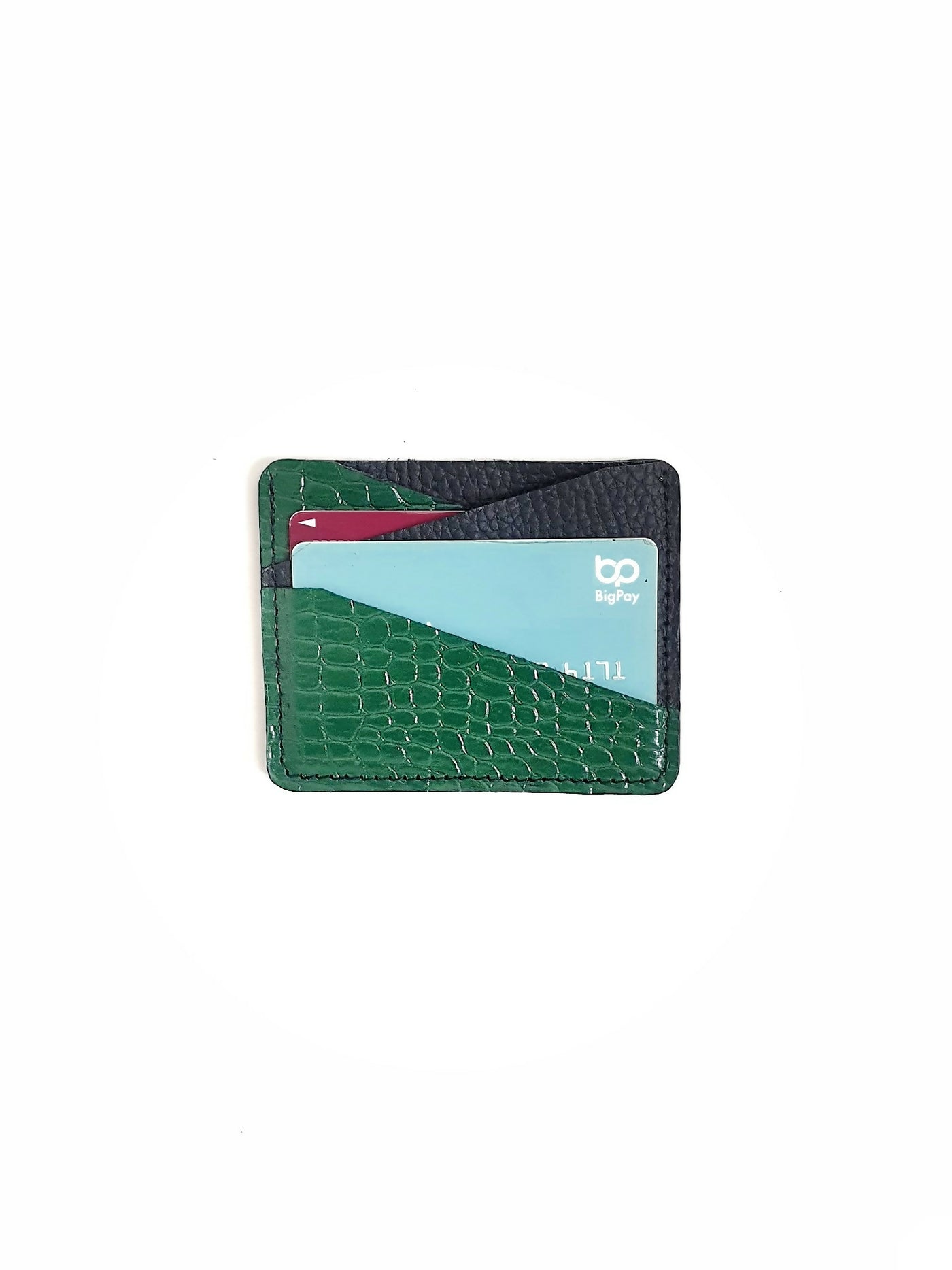 Luxaltra Neo Cardholder Wallet - Black / Emerald