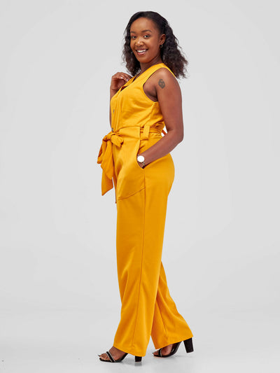 Salok Havilah Wear Zora Jumpsuit - Mustard