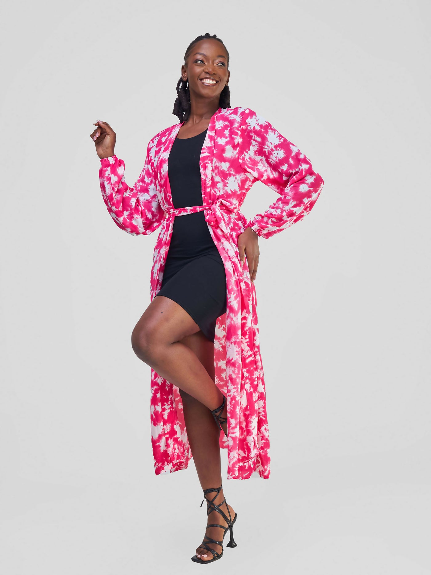 Kipenzi Kimono - Pink - Shopzetu