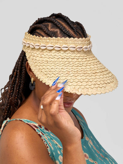 Cugu's Handmade Beach Hat - Brown - Shopzetu