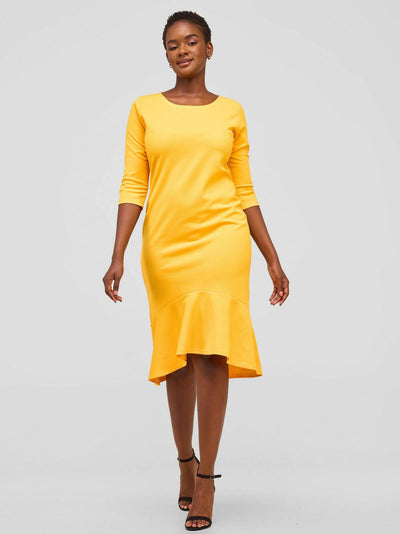 Timyt Urban Wear Corporate Chic Official Wear - Yellow - Shopzetu