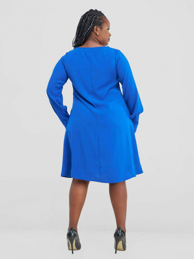 HOT Tate Shift Dress - Blue - Shopzetu