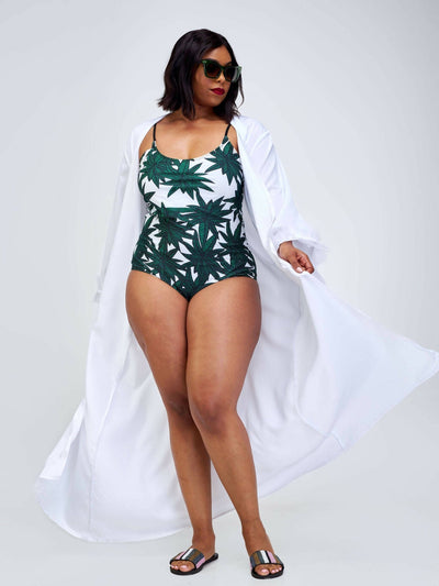 Lizola Miranda Swimwear 1pc - Green - Shopzetu