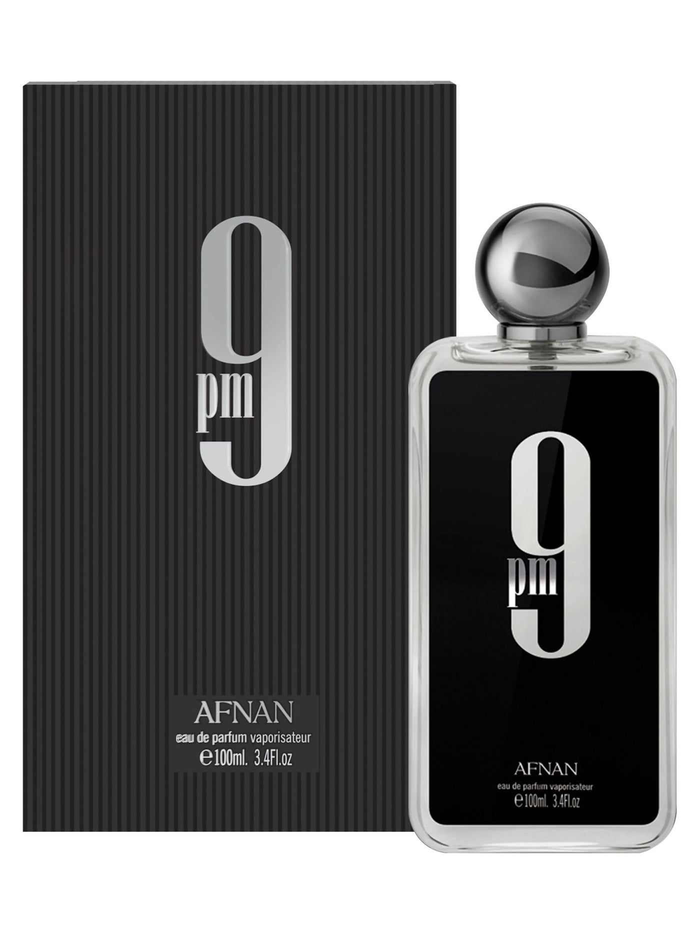 Feelnzuri Afnan 9 PM EDP 100ML - Black Bottle - Shopzetu