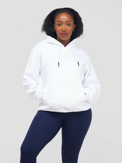 Zia Africa "Know Your Worth Babes" Hoodie - White