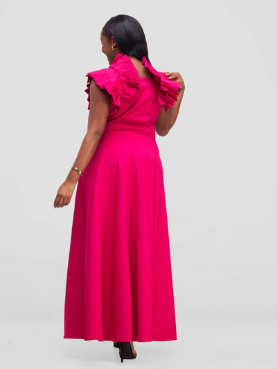 Kakiba Collections Grace Dress - Pink