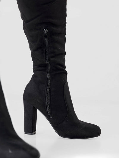 Be Unique Asos Chic in Every Woman Boot - Black