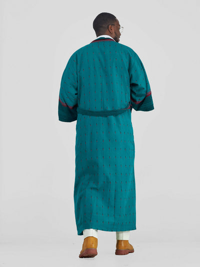 Tribal Kimono – Teal - Shopzetu