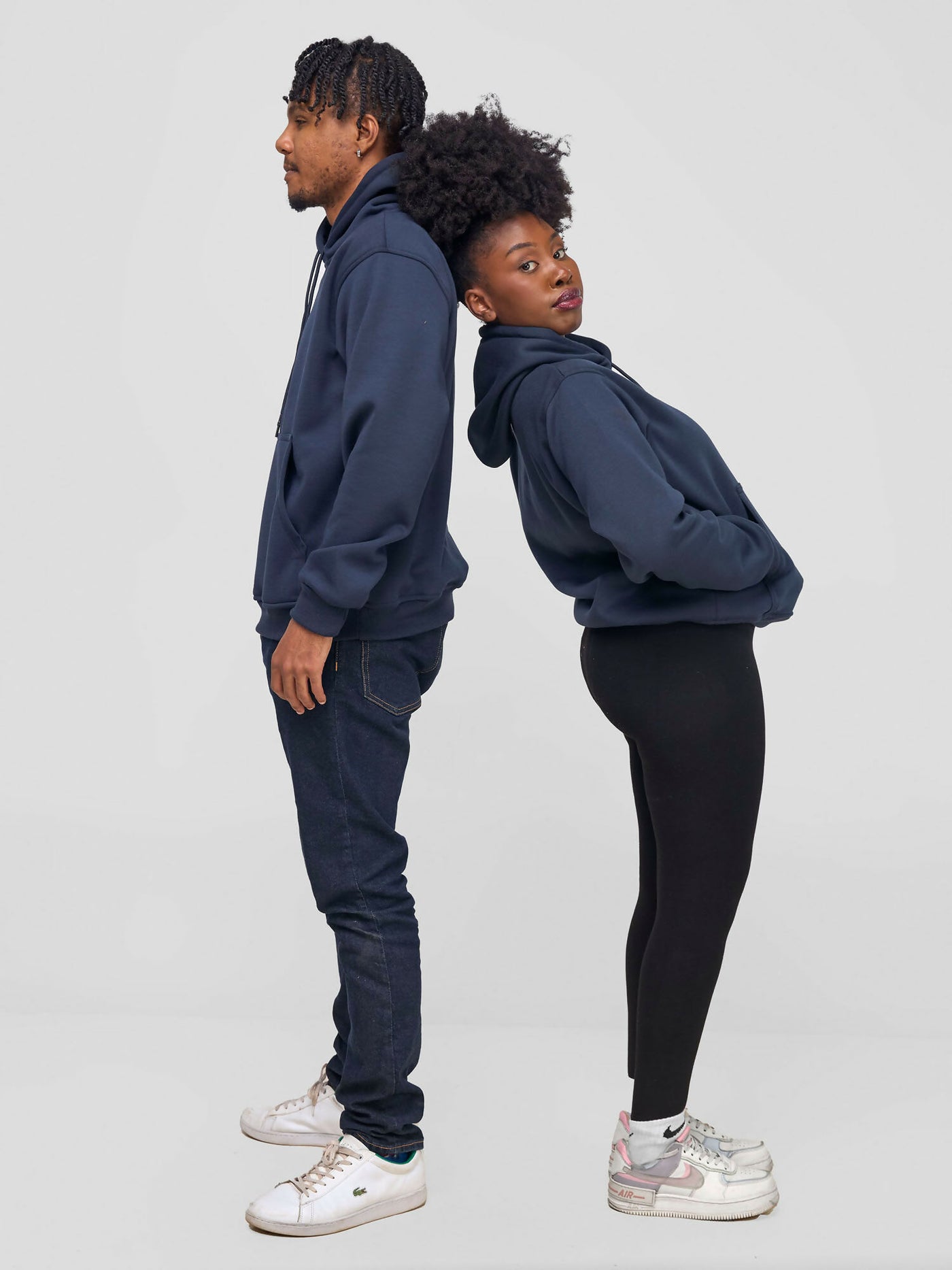 Bura Studio Unisex Premium Hoodie - Navy Blue