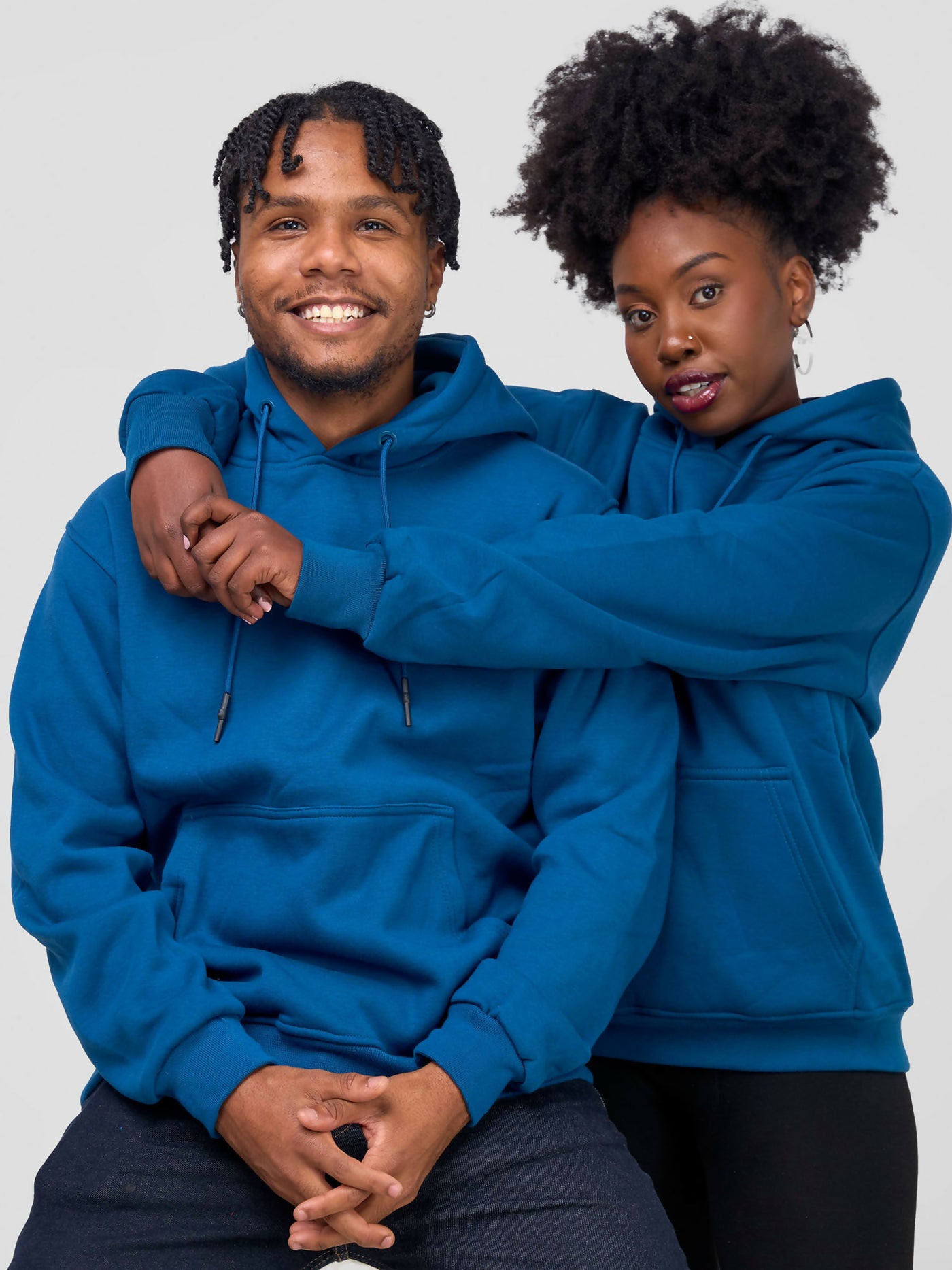 Bura Studio Unisex Premium Hoodie - Prussian Blue