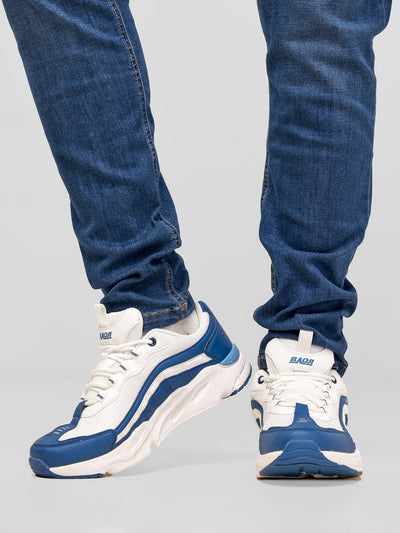 Ziatu Men's Next Step Sneakers - Blue