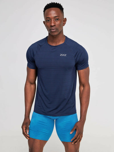 ZbyZ Feel Alive Tee - Navy Blue - Shopzetu