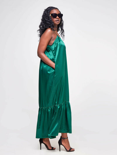 Fauza Design Pendo Maxi Dress - Green - Shopzetu