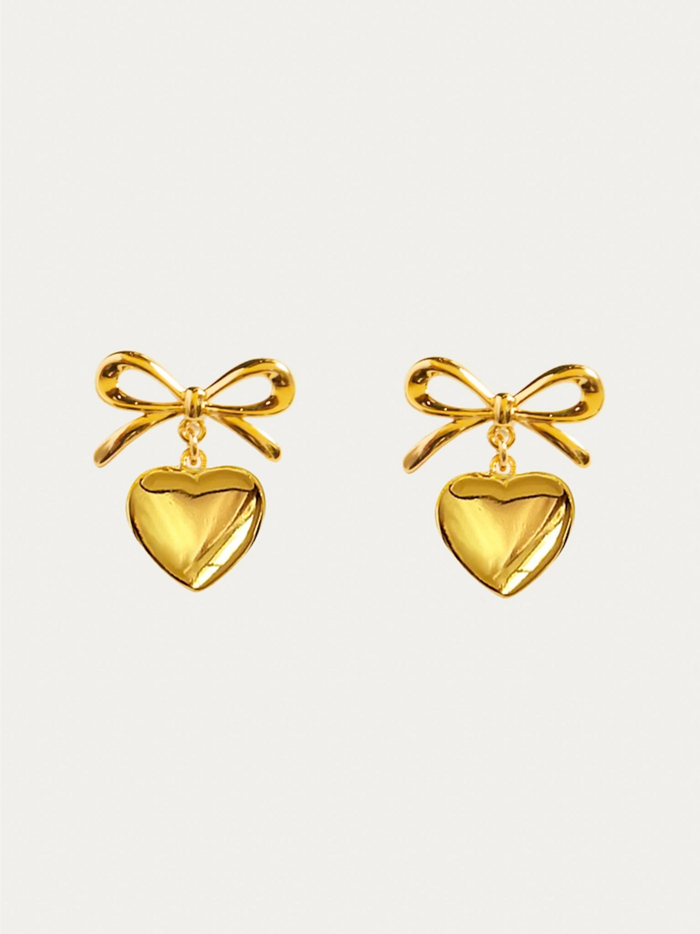 Her Essence Non Tarnish Bow Affair Earring - Gold - Shopzetu