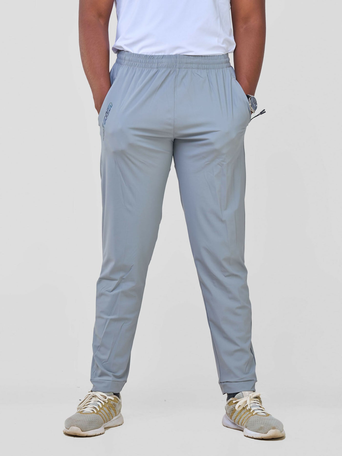 Track Pants - Grey - Shopzetu