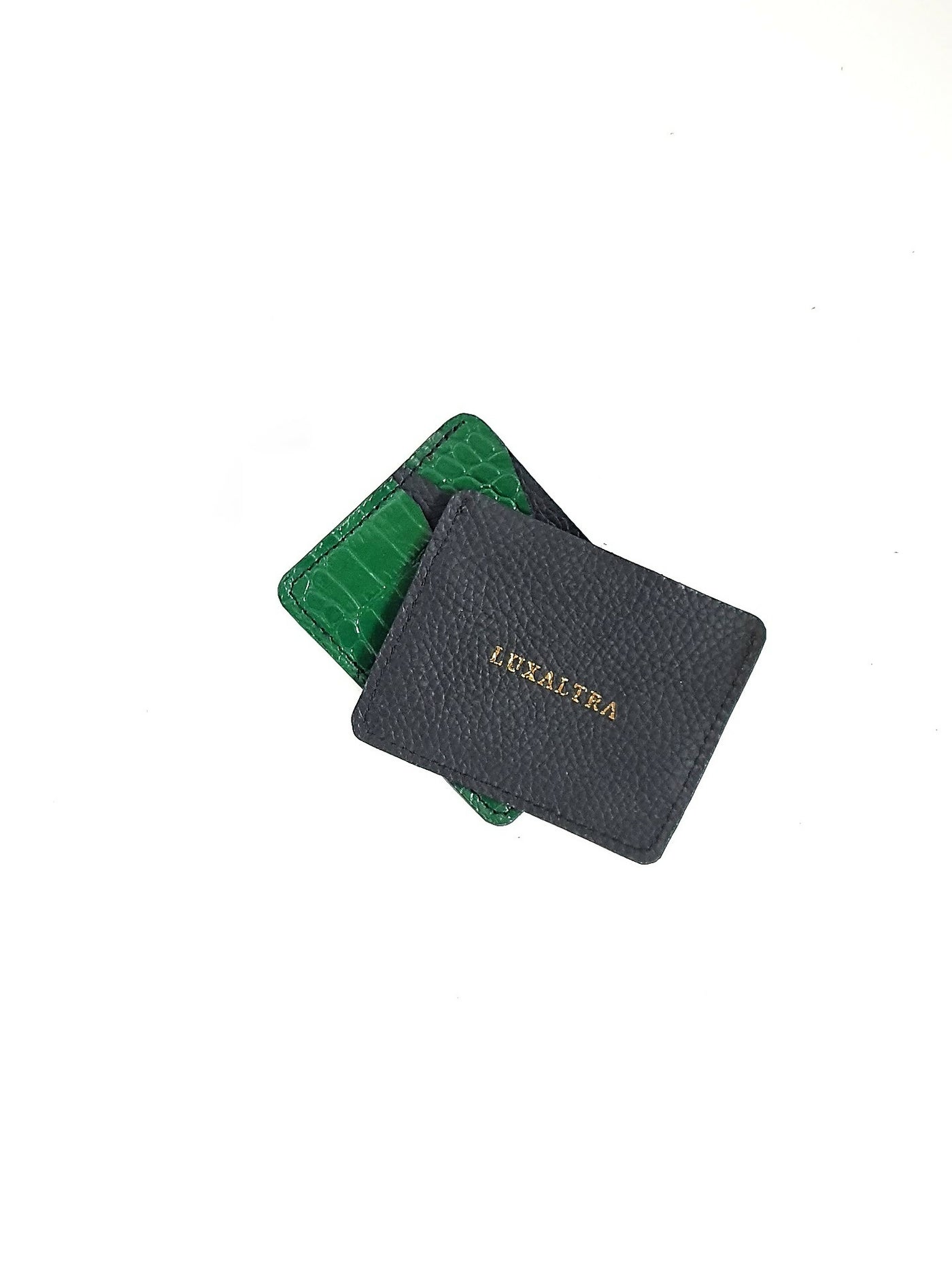 Luxaltra Neo Cardholder Wallet - Black / Emerald