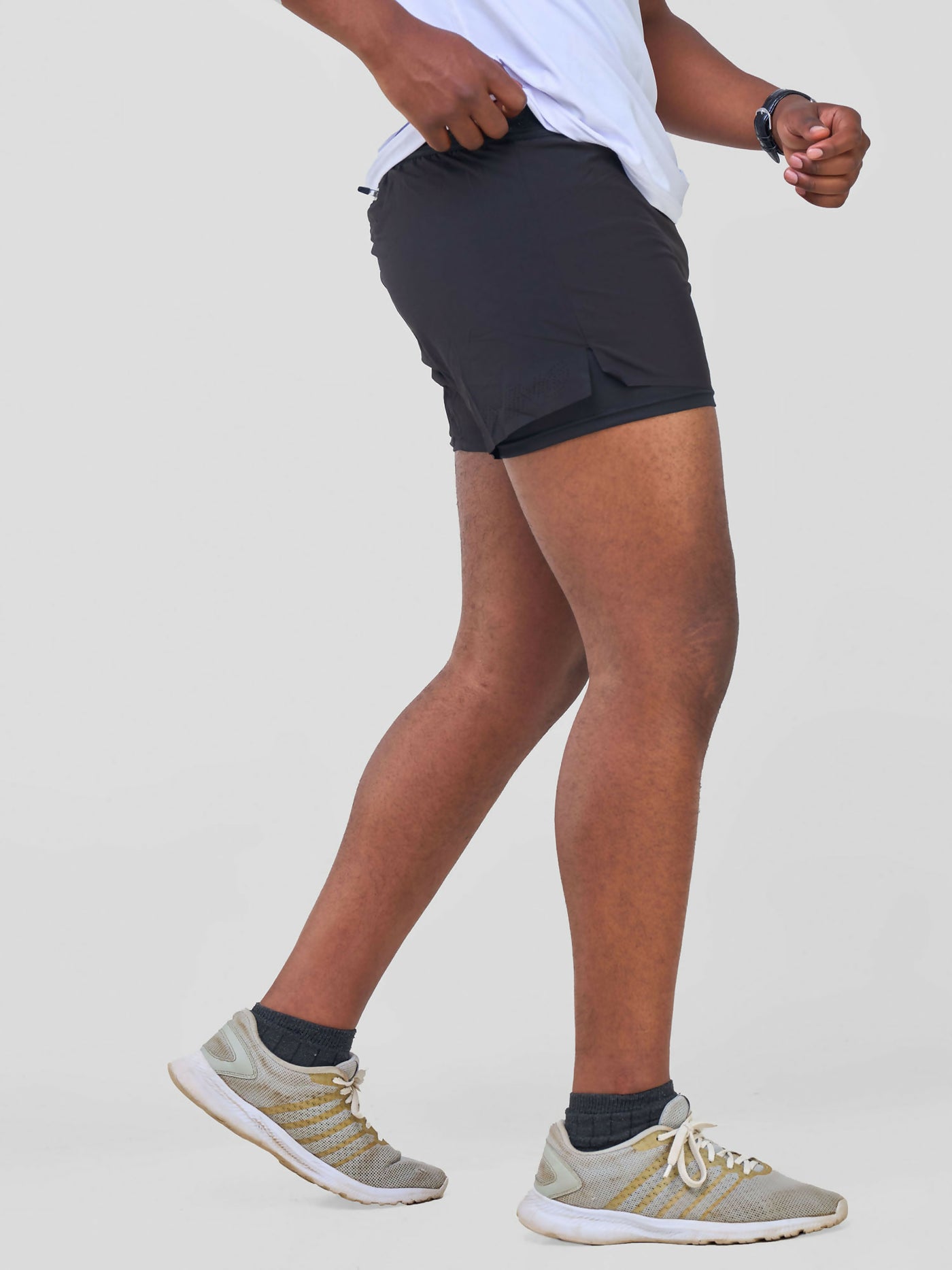 Running Shorts - Black - Shopzetu