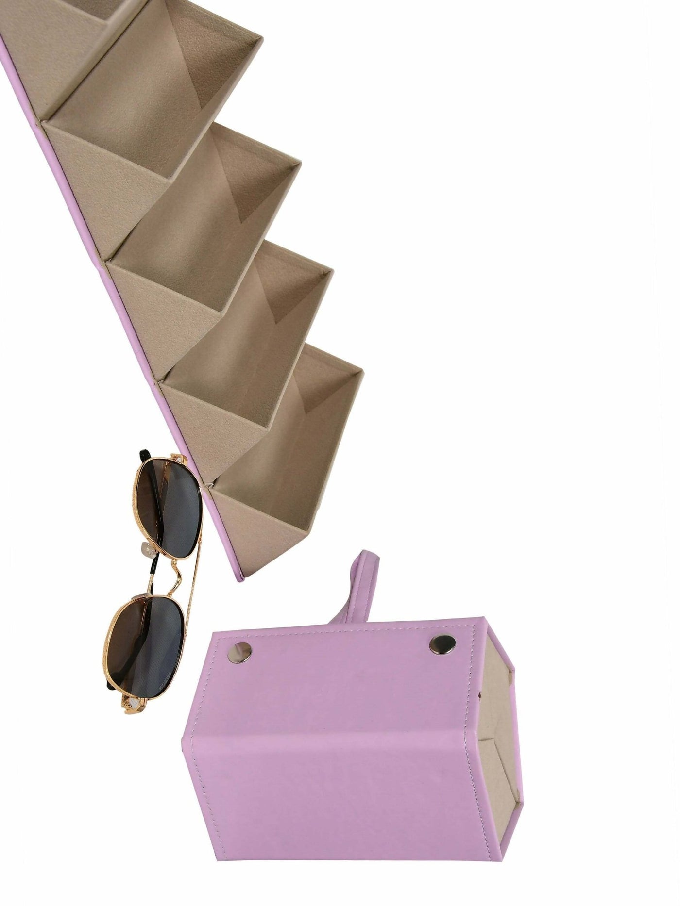 Afrodame Sunglasses Organizers - Purple - Shopzetu