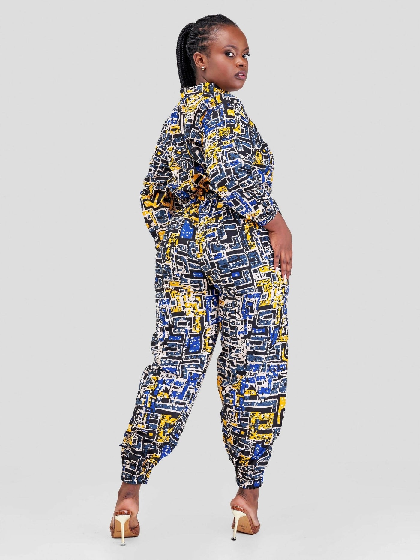 Dewuor Abby jumpsuit - Blue - Shopzetu