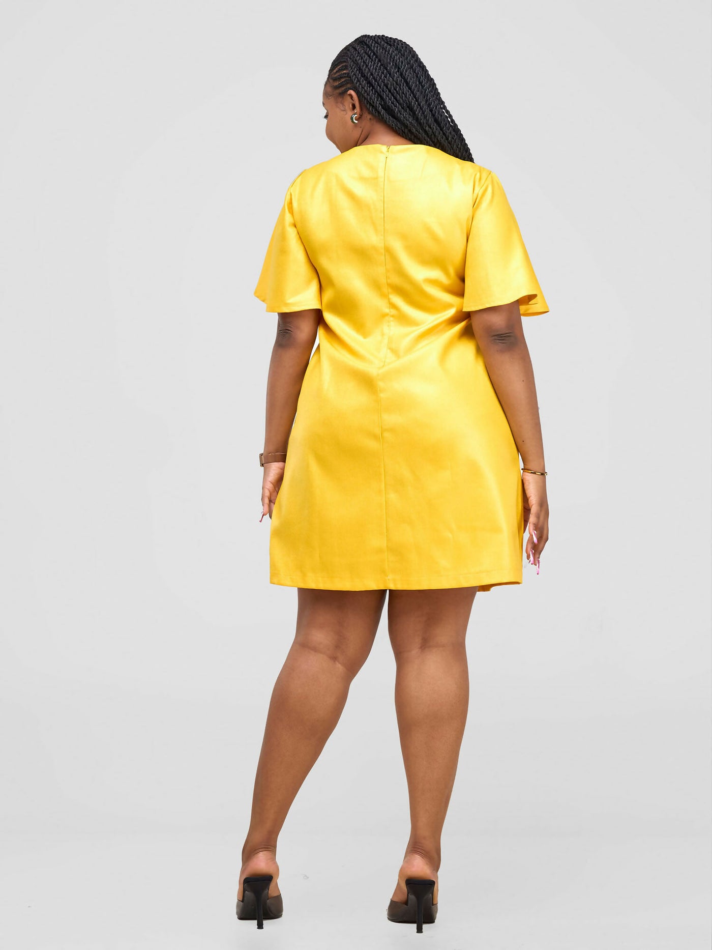 Ninna Shift Dress - Mustard