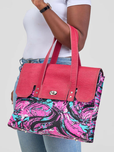 Lelesta Creations Safo Classic Bag - Pink - Shopzetu
