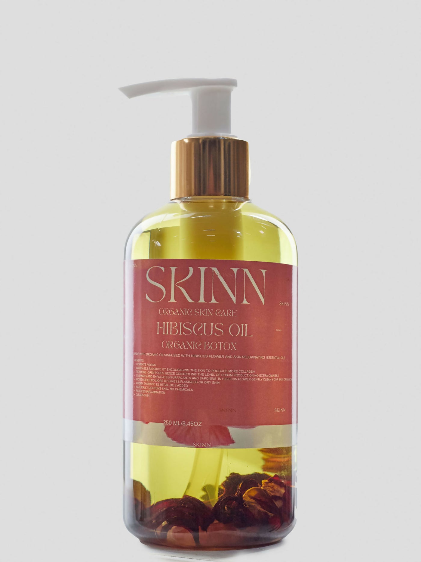 Skinn Organics Hibiscus Body,Face & Hair Organic Oil