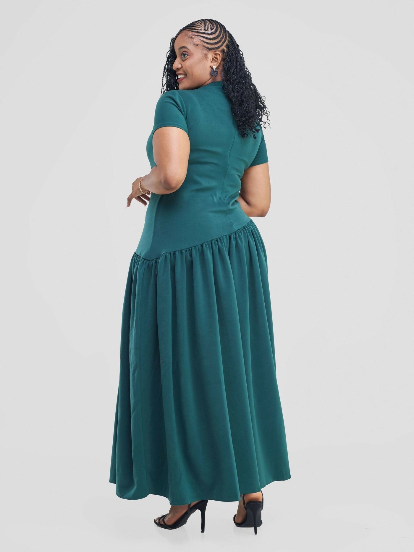 Hulu Free Dress - Green - Shopzetu