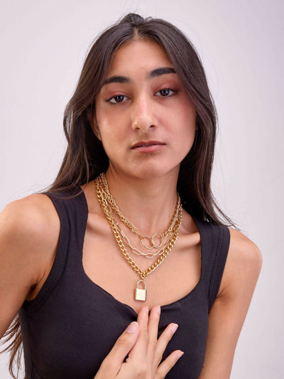 Bliss Jewelry Necklace - Gold - Shopzetu