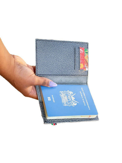 Uli Passport Holder - Blue - Shopzetu