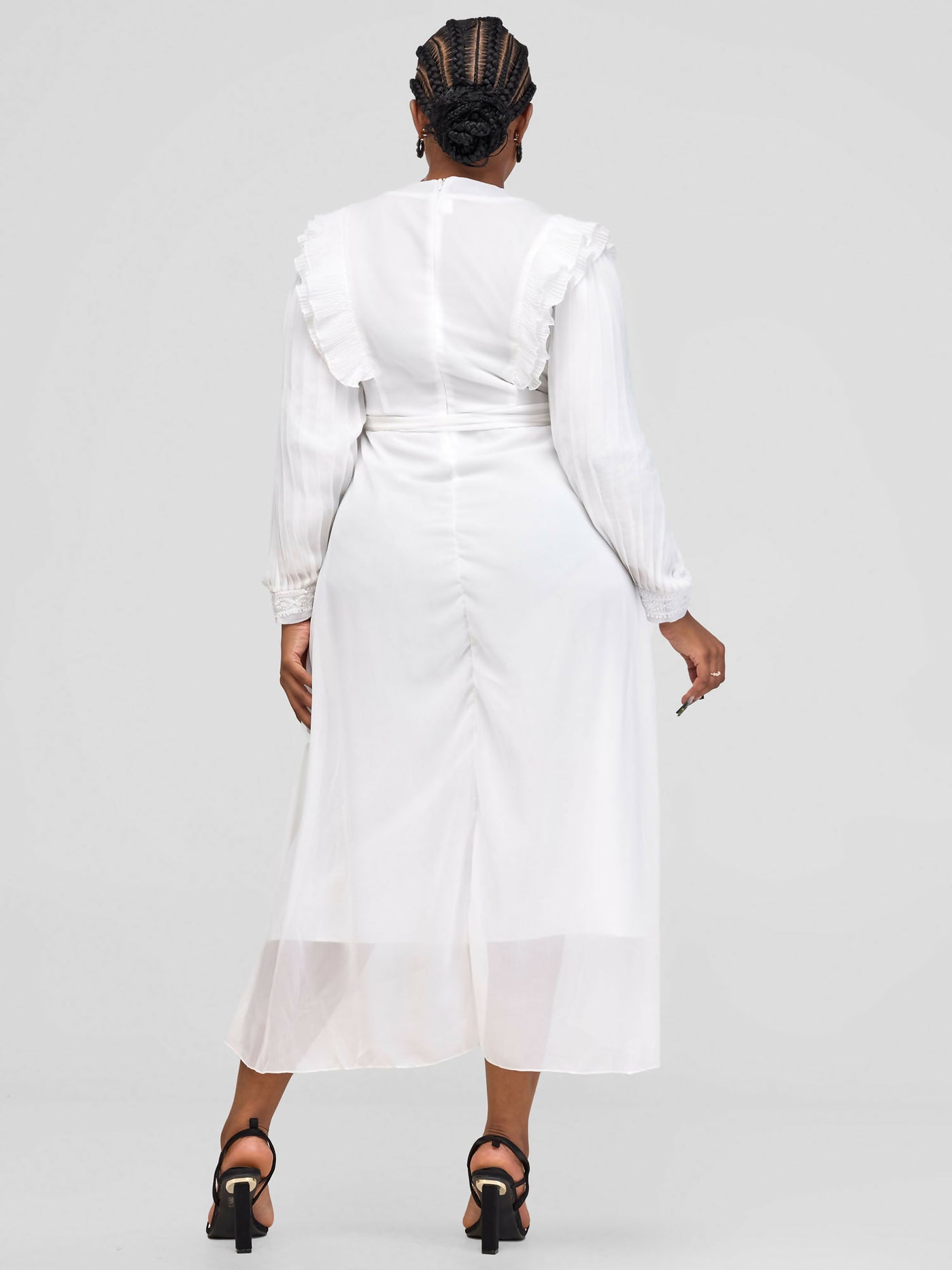 Gloshe Classic Chic Dress - White