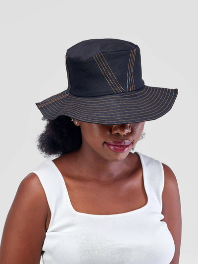 Afristar by Joyleen Backet Hat - Black