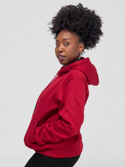 Bura Studio Unisex Premium Hoodie - Cherry Red