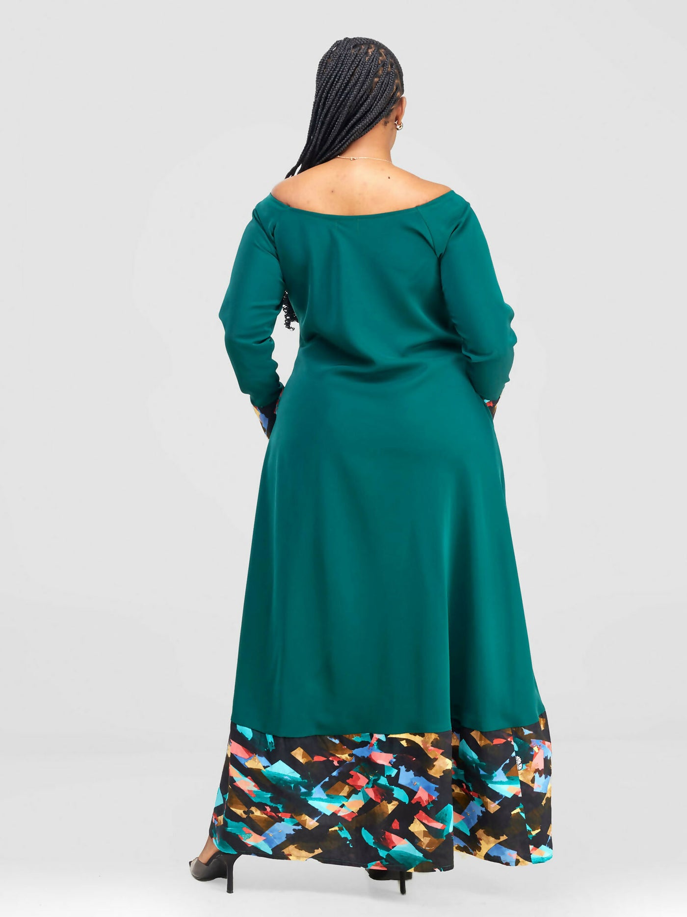 Jolly Fancy Wear Tulia Maxi Dress - Emerald