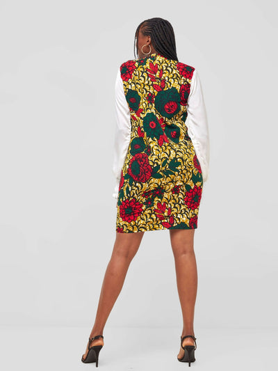 Nefpatra Africa Ada Dress - Ankara - Shopzetu