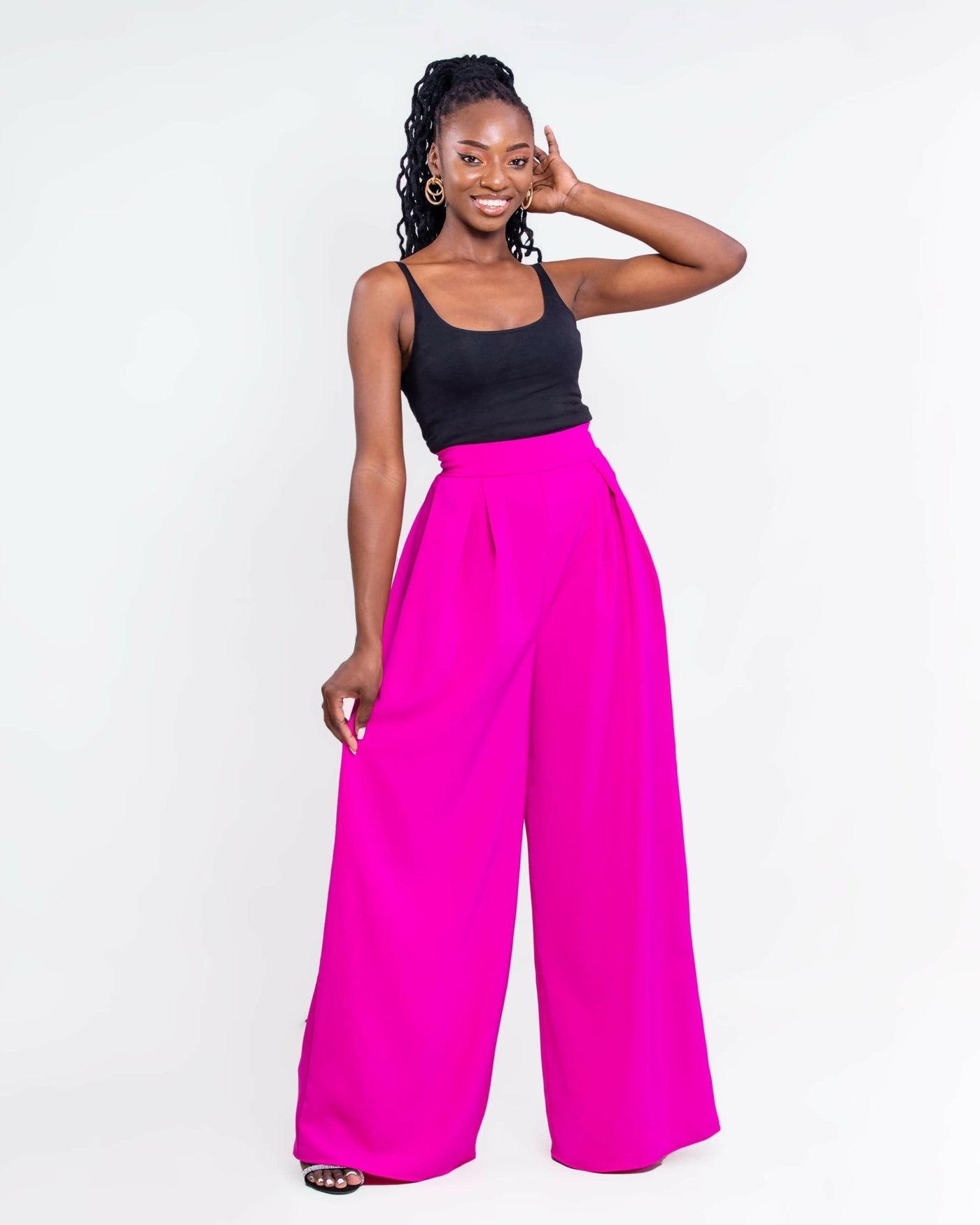 Nova Pants - Pink - Shopzetu