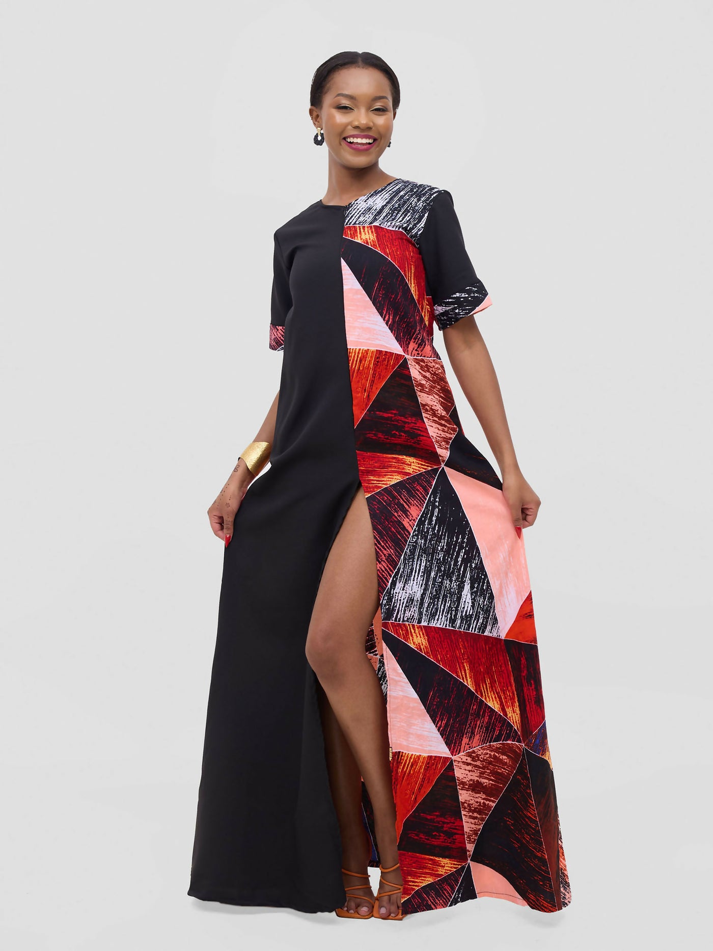 Kenya Dress - African Print - Shopzetu