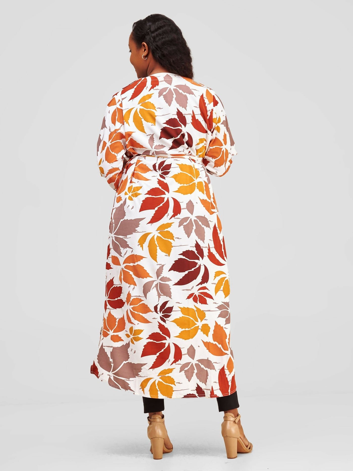 Kimono World Autumn Kimono - Floral Print - Shopzetu